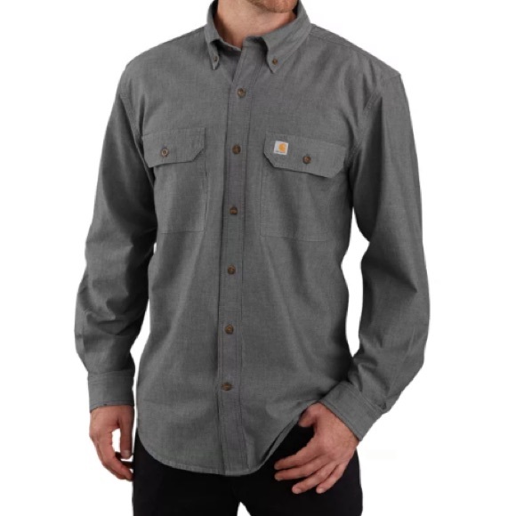 Carhartt Other - Black Chambray Carhartt Original Fit Button Down